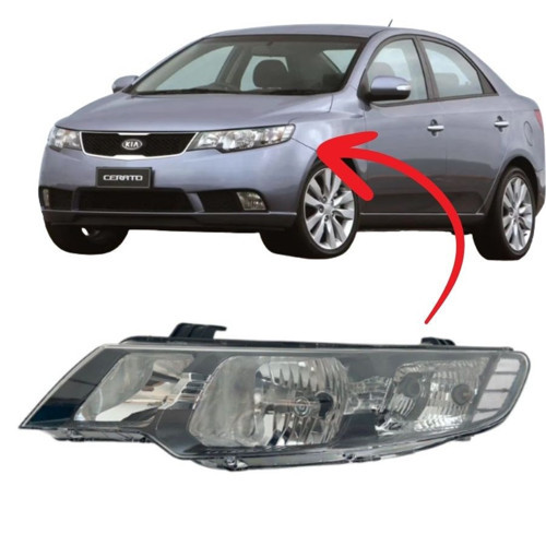 Kia Cerato Far Lambası Sol 2009-2014 Manuel
