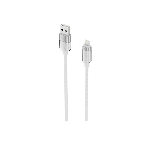 KNIT GLAM 2.1A hızlı şarj destekli, USB-A to Lightning Şarj ve Data Aktarım Kablosu, 1 metre