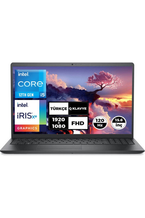 Vostro 3520 N1611Pvnb3520Um12 İ5- 1235U 16 Gb 1 Tb Ssd 15.6" Freedos Fhd Dizüstü Bilgisayar