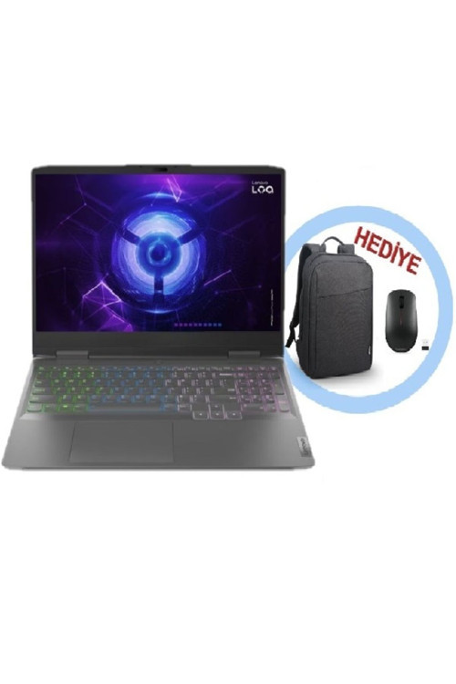 Loq 15Irh8 82Xv00G9Txm3 İ7-13620H 16 Gb 512 Gb Ssd Rtx4060 15.6" W11H Fhd Dizüstü Bilgisayar