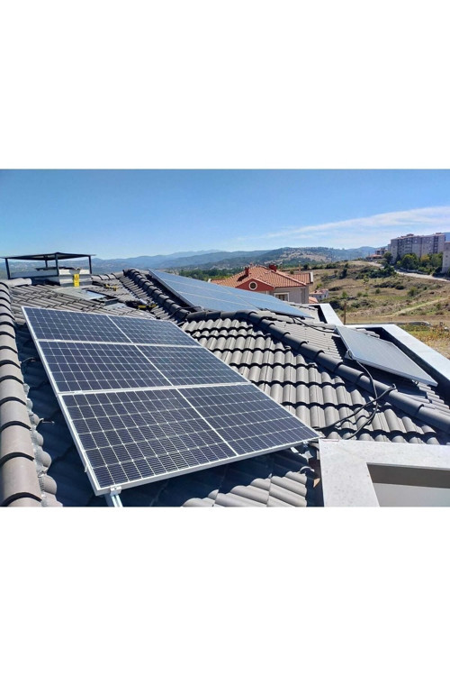 10 Kw Solar Paket Şebeke Bağlantılı Onaylı Elektrik Üretimi Anahtar Teslim On Grid