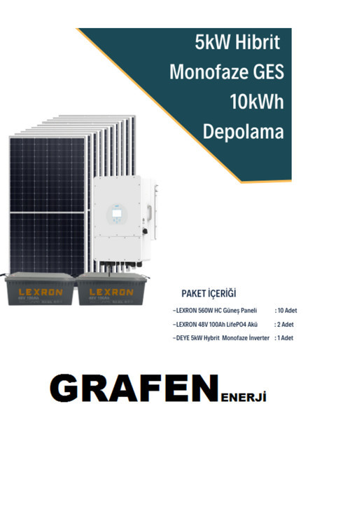 5Kw Monofaze Hibrit Sistem 2