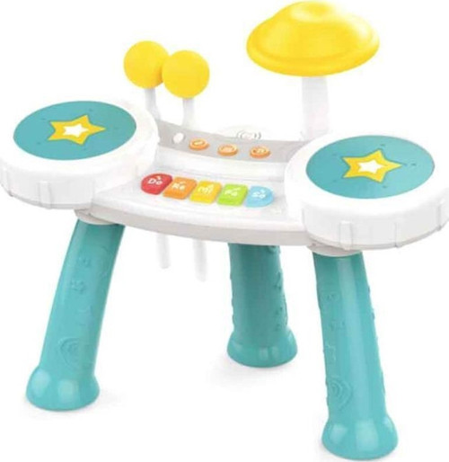 Babycim Küçük Müzisyen Setim Piano & Bateri HE0525/HE0526, Çocuklar İçin Oyuncak Müzik Aleti