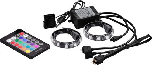 RGB350-LED UZAKTAN KUMANDALI LED ISIK 12V DC, 4 PIN D KONNEKTOR
