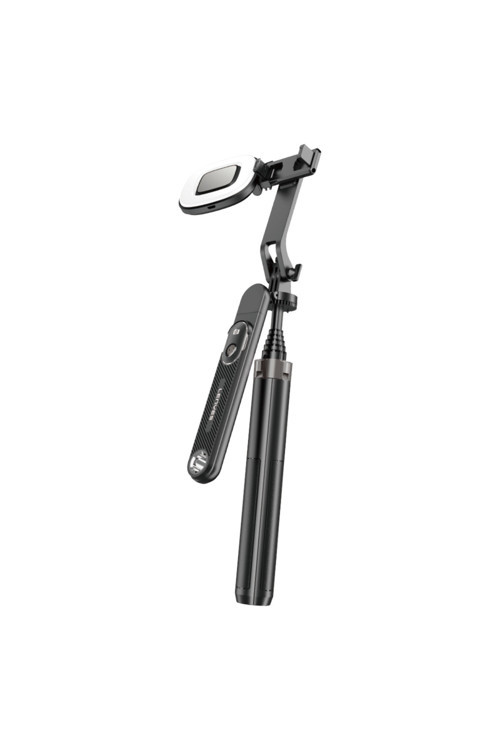 Lph103 Çok Fonksiyonlu Sabitleyici Ayrılabilir Bluetooth Kumandalı Tripod Selfie Çubuğu Siyah