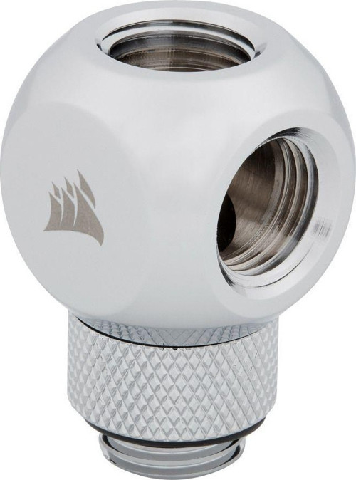 CORSAIR CX-9055015-WW Fitting (adapter),XF Adapter (Y-Splitter rotary; chrome)