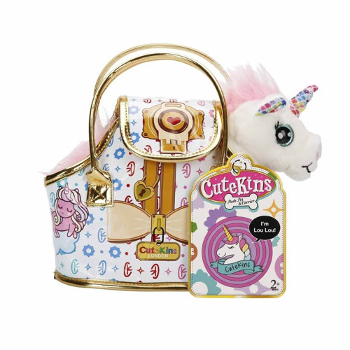 Eğlenceli Oyuncak 50585 Cutekins Taşıma Çantalı Peluş Köpek -Sunman Kız Erkek Çocuk Eğitici Eğitic