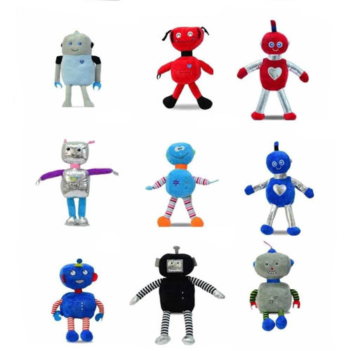 Kız Erkek Çocuk Oyuncak 62895 Peluş 35cm Robotlar -1adet stokta olan gönderilir Kız Erkek Çocuk Eğitici