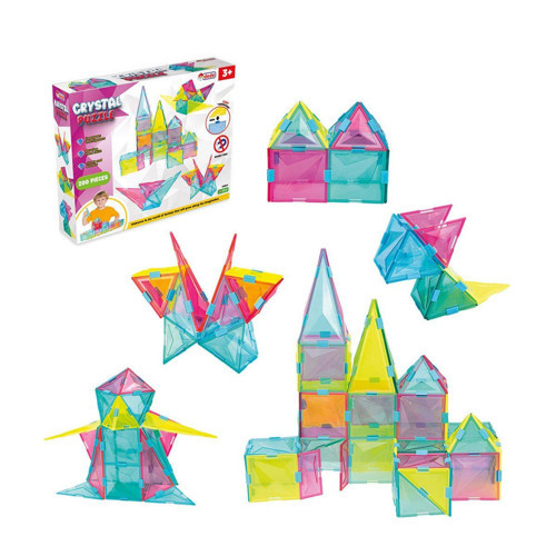 Öğretici Oyuncak 20062Flowered Village Houses 500 Parça Puzzle Kız Erkek Çocuk Eğitici Eğitici Oy