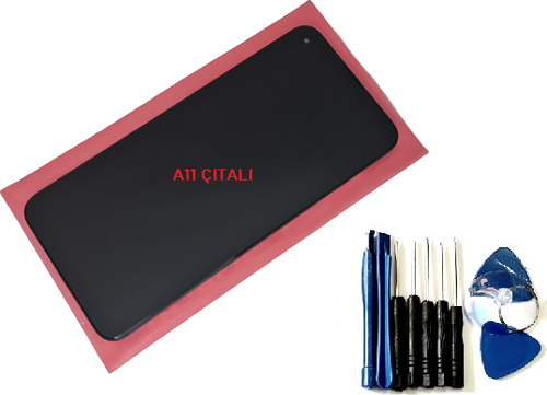 Samsung Galaxy A11 (A115F) Lcd Ekran Dokunmatik Orjinal (Full ÇITALI TAMİR SETİ)