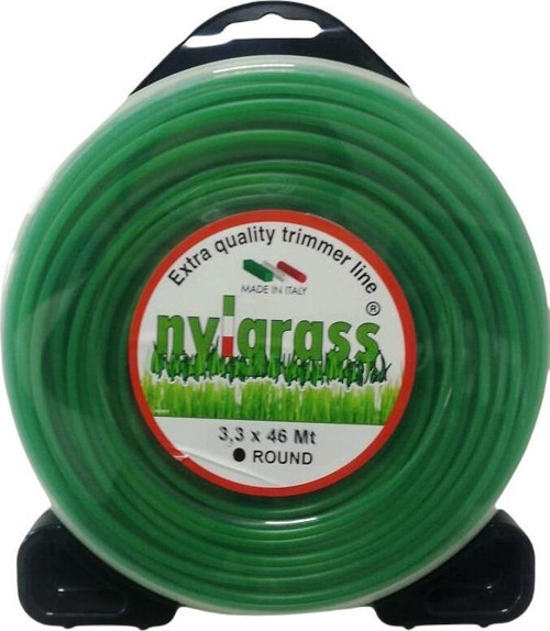 Yeşil Yuvarlak Tırpan Misinası 3.5 mm 44 mt
