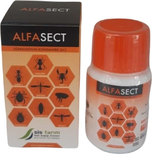 AlfaSect SC Konsantre Genel Haşere İlacı 25 ml