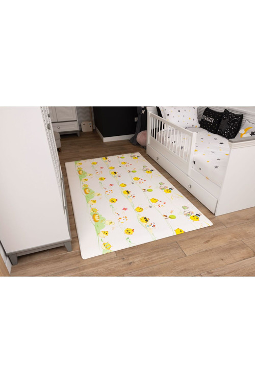Tiny Hens Premium Oyun Matı 140x230cm | 15mm | Darbe Emici, Isı Yalıtımlı, Çift Yönlü Halı