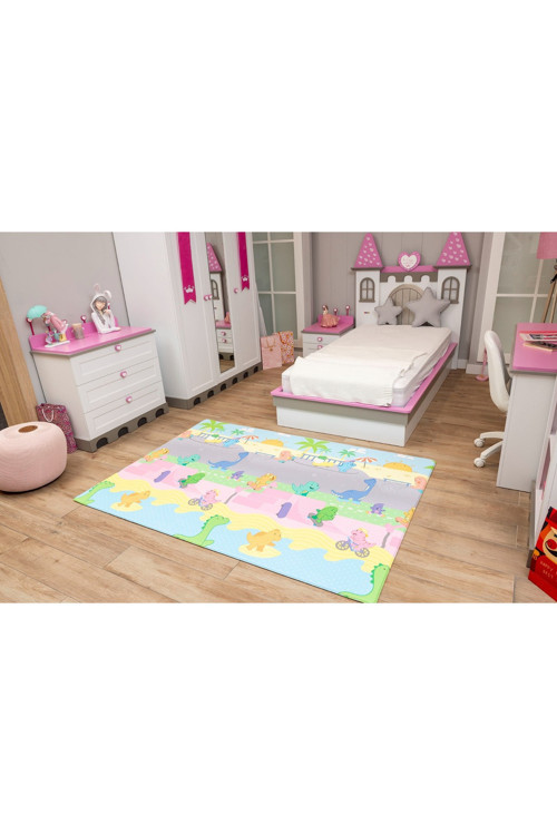 Dino Park Premium Oyun Matı / Halısı 140cm*195cm*15mm Mat031