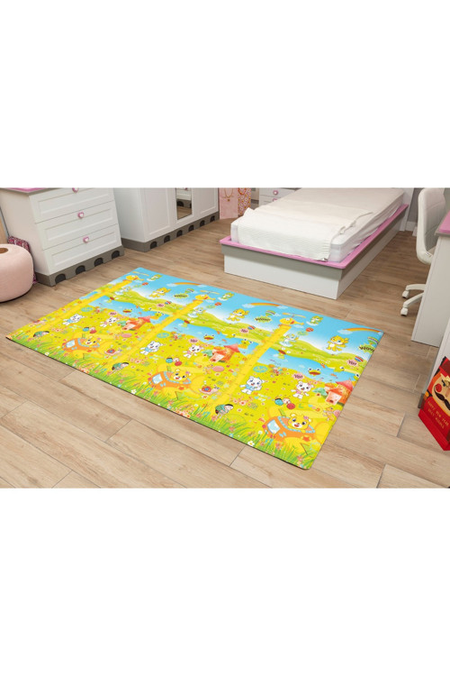 Animal Party Premium Oyun Matı / Halısı 140cm*225cm*12mm Mat 028