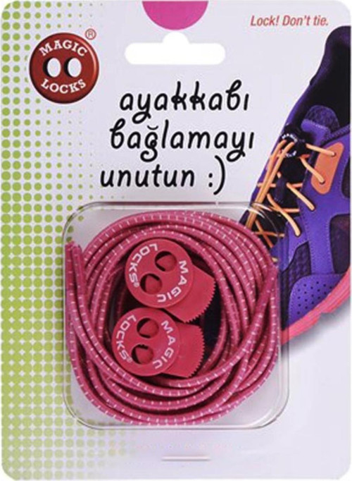 13A1 - Pembe Akıllı Ayakkabı Bağcığı