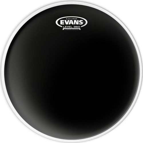 TT08CHR 8 inç Davul Derisi BLK CHR CLR :EVANS ABD