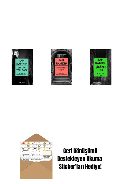 Alfa Yayıncılık Şeytanı Yeğlemek + Fleshmarket Geçidi + Şikâyetler + Okuma Sticker'Ları