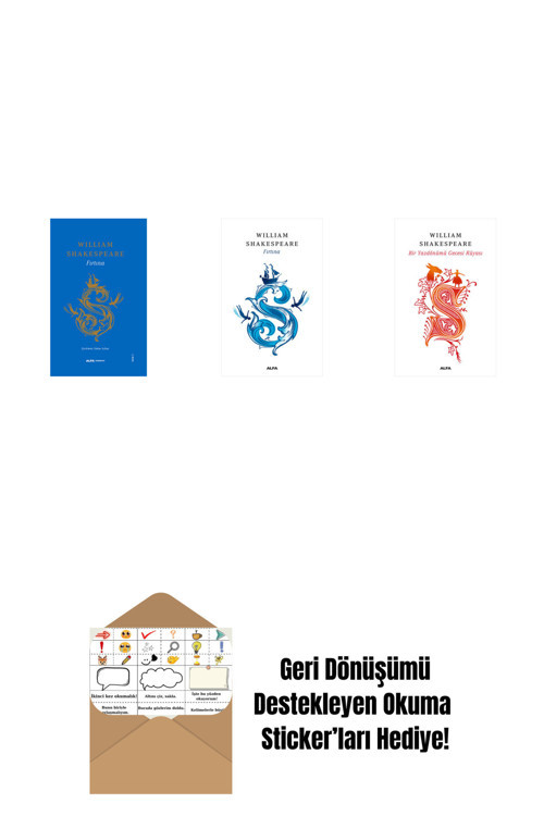 Alfa Yayıncılık Fırtına (Ciltli) + Fırtına + Bir Yazdönümü Gecesi Rüyası + Okuma Sticker'Ları
