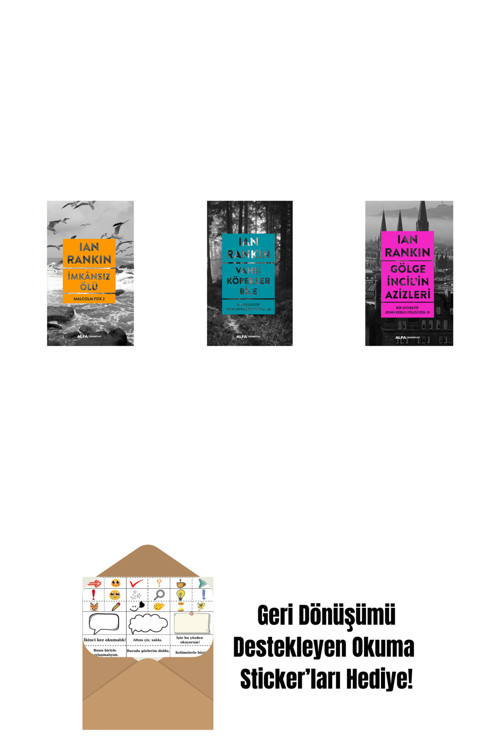 Alfa Yayıncılık İmkânsız Ölü + Vahşi Köpekler Bile + Gölge İncil'İn Azizleri + Okuma Sticker'Ları