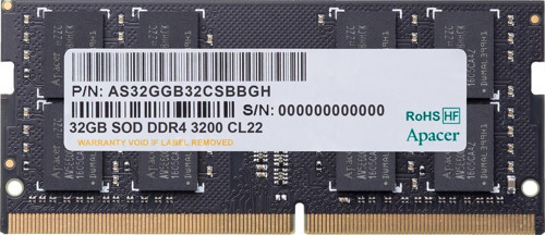 32GB DDR4 3200MHz CL22 Notebook Ram Value ES.32G21.PSI