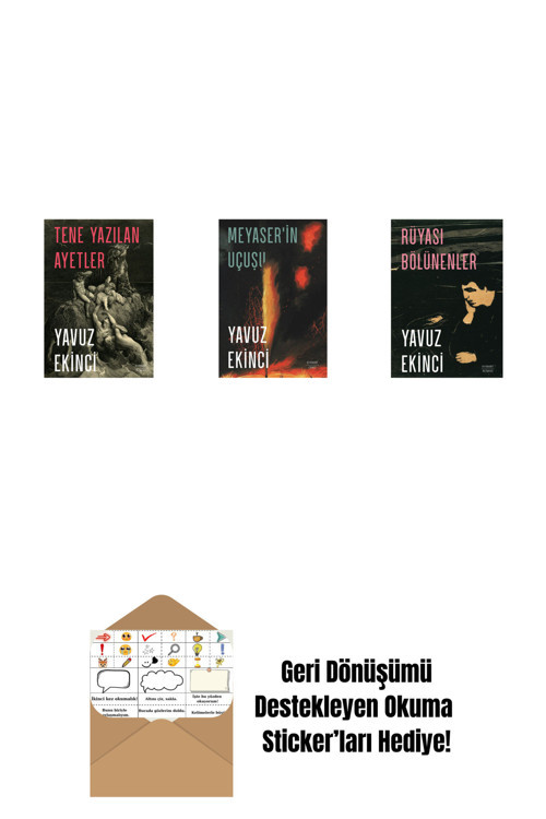 Everest Yayınları Tene Yazılan Ayetler + Meyaser'İn Uçuşu + Rüyası Bölünenler + Okuma Sticker'Ları