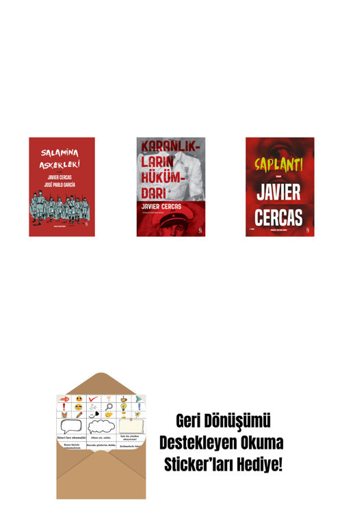 Everest Yayınları Salamina Askerleri (Çizgi Roman - Ciltli) + Karanlıkların Hükümdarı + Saplantı + Okuma Sticker'Ları