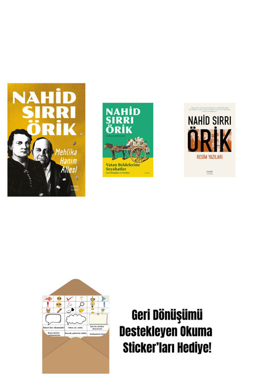 Everest Yayınları Mehlika Hanım Ailesi + Vatan Beldelerine Seyahatler + Resim Yazıları + Okuma Sticker'Ları