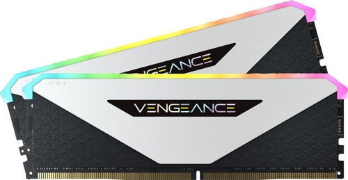 CORSAIR 16GB (2X 8GB) DDR4 3600MHZ CL18 DUAL KIT PC RAM VENGEANCE RT CMN16GX4M2Z3600C18W BEYAZ