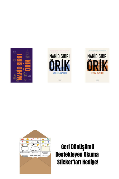 Everest Yayınları Nahid Sırrı Örik - Toplu Öyküler (Ciltli) + Ankara Yazıları + Resim Yazıları + Okuma Sticker'Ları
