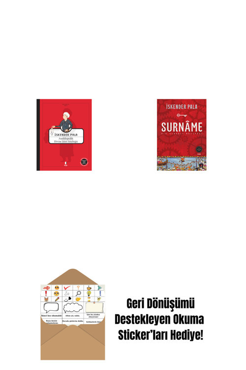Alfa Yayıncılık Ansikolopedik Divân Şiiri Sözlüğü (Ciltli) + Surnâme - Bir Osmanlı Mâcerası + Okuma Sticker'Ları