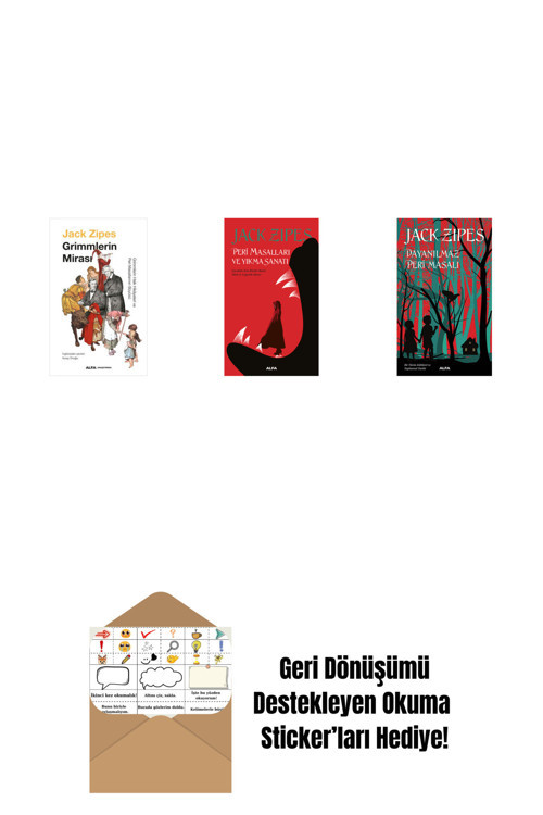 Alfa Yayıncılık Grimmlerin Mirası + Peri Masalları Ve Yıkma Sanatı + Dayanılmaz Peri Masalı + Okuma Sticker'Ları