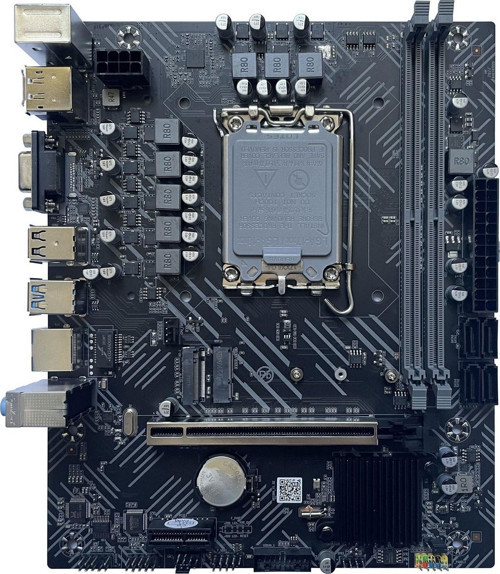 H610-QM4 DDR4 HDMI DP PCIe 16X v4.0 1700p mATX