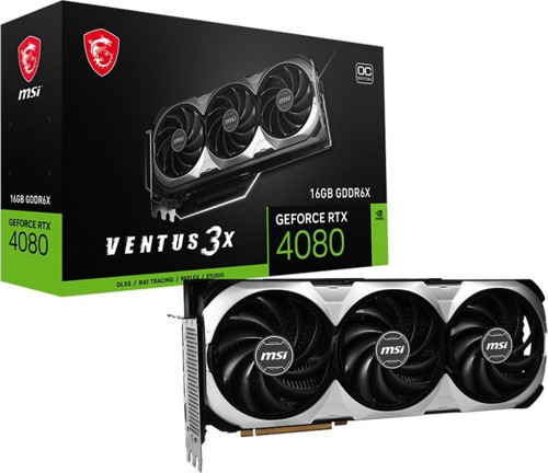 16GB RTX4080 VENTUS 3X OC GDDR6X 256bit HDMI-DP PCIE 4.0