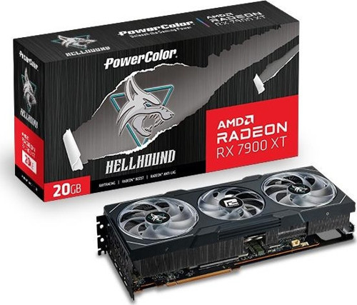 20GB RX7900XT HELLHOUND RX7900XT 20G-L/OC GDDR6 320Bit PCIE 4.0
