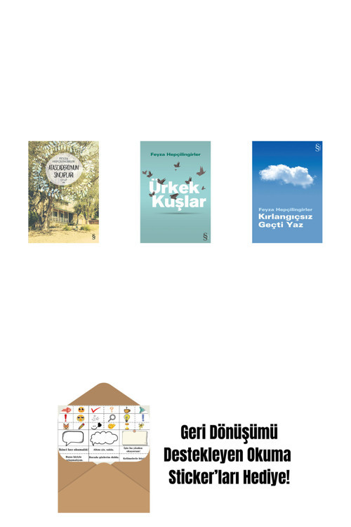 Everest Yayınları Atascadero'Nun Sincapları + Ürkek Kuşlar + Kırlangıçsız Geçti Yaz + Okuma Sticker'Ları