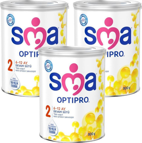Optipro 2 No 800g 6-12 Ay Bebek Devam Sütü x3 Adet