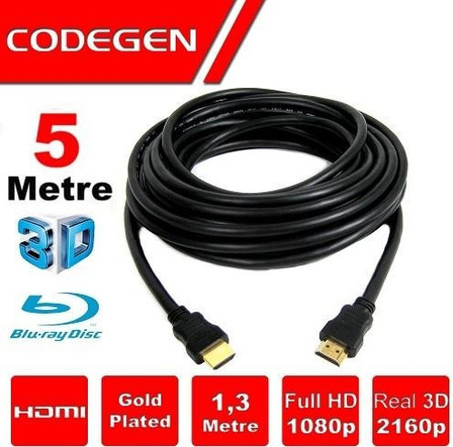 CPS50 5metre HDMI Görüntü Kablosu 3D Gold 1.4v 2K
