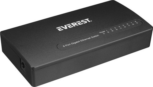 8-port ESW-808 GIGABIT Yönetilemez Switch