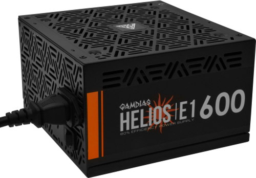 GAMDIAS 600W HELIOS E1-600 12CM FANLI POWER SUPPLY
