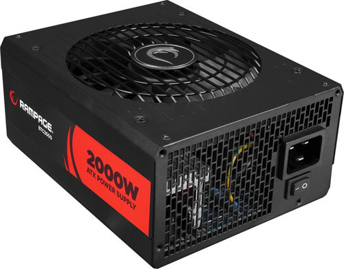 2000W BTC2000 16* PCIe VGA Soket 14cm+8cm 2* Fanlı Bitcoin Power Supply