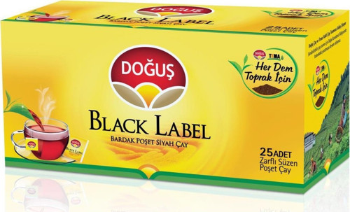 Black Label Süzen Poşet Çay 25x2 gr