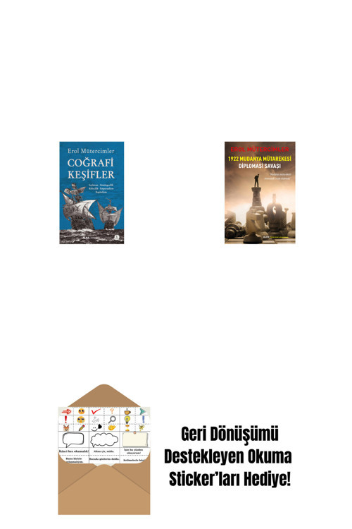 Alfa Yayıncılık Coğrafi Keşifler + 1922 Mudanya Mütarekesi Diplomasi Savaşı + Okuma Sticker'Ları