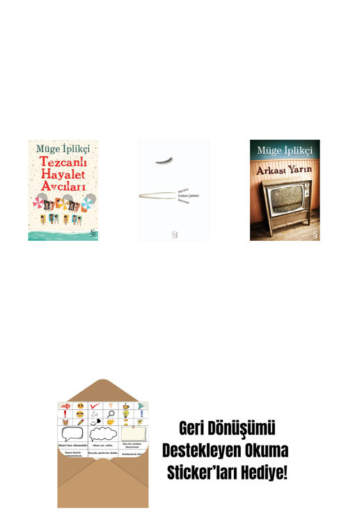 Everest Yayınları Tezcanlı Hayalet Avcıları + Cımbızın Çektikleri + Arkası Yarın + Okuma Sticker'Ları