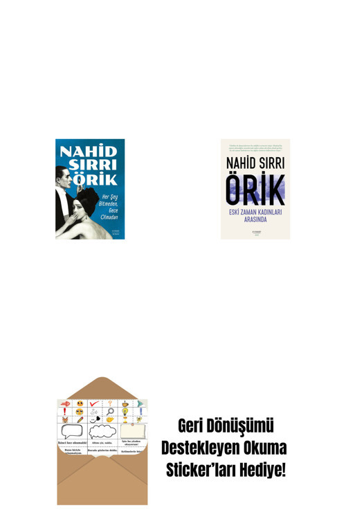 Everest Yayınları Her Şey Bitmeden, Gece Olmadan + Eski Zaman Kadınları Arasında + Okuma Sticker'Ları