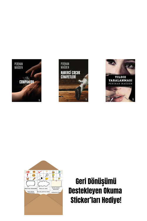 Everest Yayınları The Companion + Haberci Çocuk Cinayetleri + Yıldız Yaralanması + Okuma Sticker'Ları
