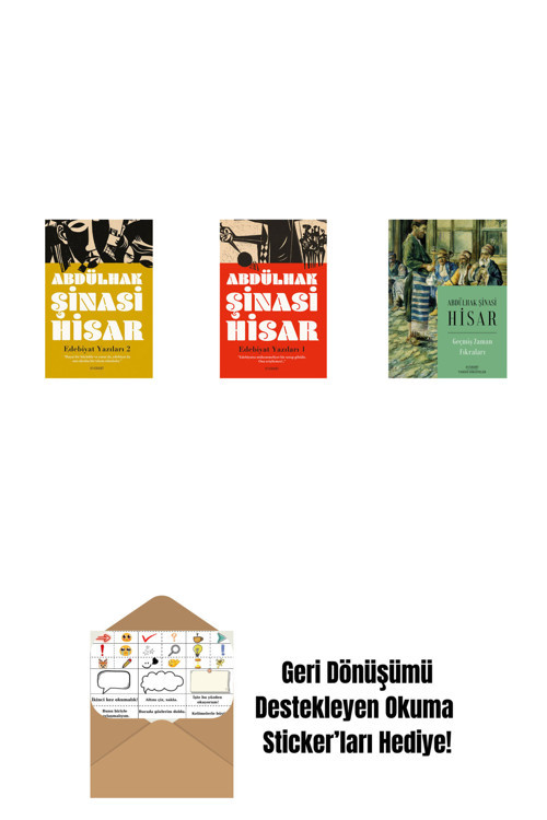 Everest Yayınları Edebiyat Yazıları 2 + Edebiyat Yazıları - 1 + Geçmiş Zaman Fıkraları + Okuma Sticker'Ları