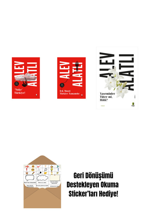 Everest Yayınları Nuke Türkiye + O.K. Musti Türkiye Tamamdır + Yaseminler Tüter Mi Hâlâ? + Okuma Sticker'Ları