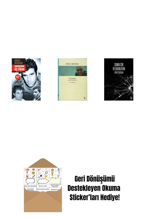 Alfa Yayıncılık Darağacında Üç Fidan (Ciltli) + Tutanak + Çıkmak İçin Bu Karanlıktan + Okuma Sticker'Ları