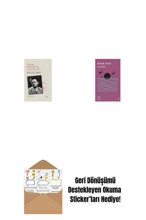 Everest Yayınları Nazım Hikmet'İn Yolculuğu (Ciltli) + Everest Açıkhava 31 - Lavinia + Okuma Sticker'Ları
